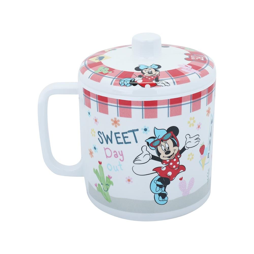 ถ้วยหู+ฝาเมลามีน 700ml SUPERWARE MICKEY ROAD TRIP