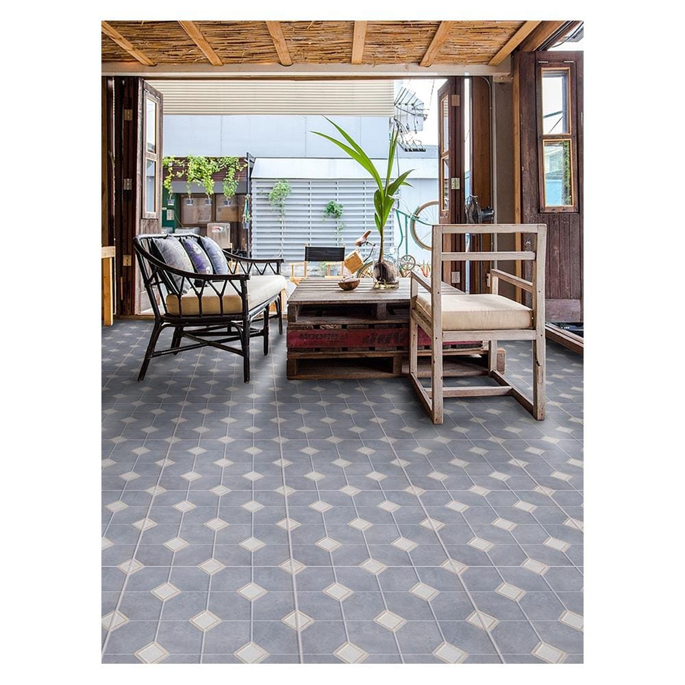 กระเบื้องพื้น 16x16 นิ้ว TARA อัลบาเซเต้ เทา PM 0.96M2