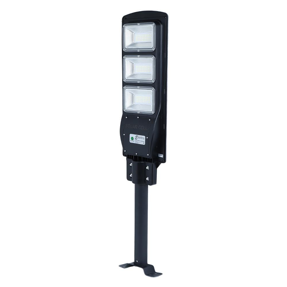 ไฟถนน SOLAR ELEKTRA ELE-D 90 วัตต์ DAYLIGHT สีดำ