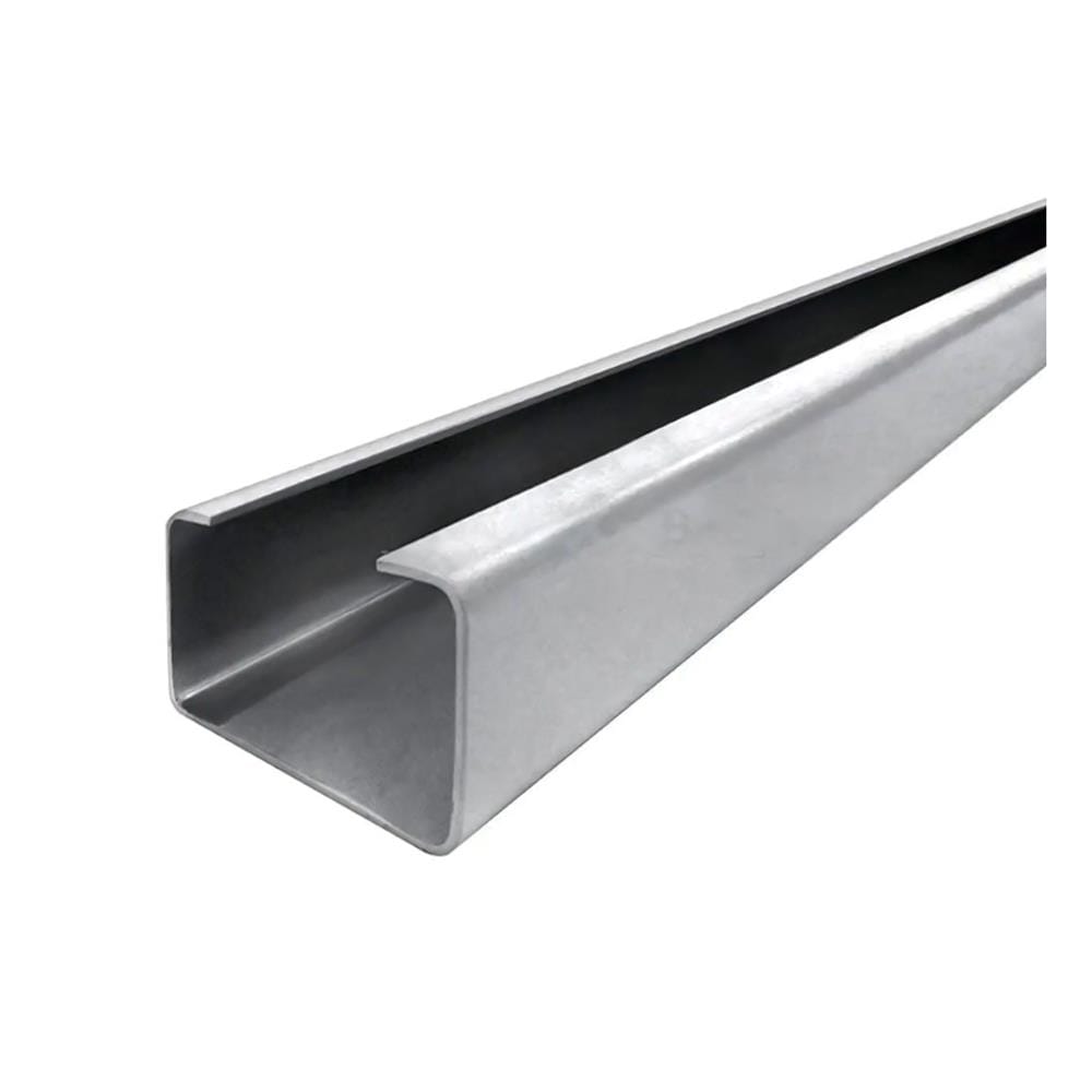 เหล็กตัวซีกัลวาไนซ์ (3 นิ้ว) 75x45x15x1.60 มม. ยาว 6 เมตร มอก.