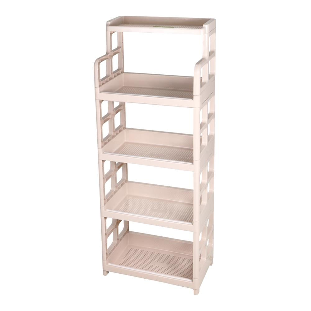 ชั้นวางของ 5 ชั้น STACKO FRIENDLY 47.5x30x125 ซม. สีเบจ