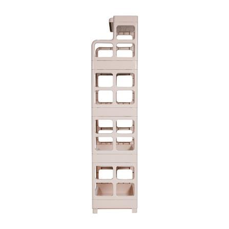 ชั้นวางของ 5 ชั้น STACKO FRIENDLY 47.5x30x125 ซม. สีเบจ_2