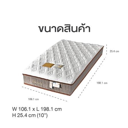 ที่นอนสปริง 3.5 ฟุต SERA GRANDE รุ่น GRAND_6