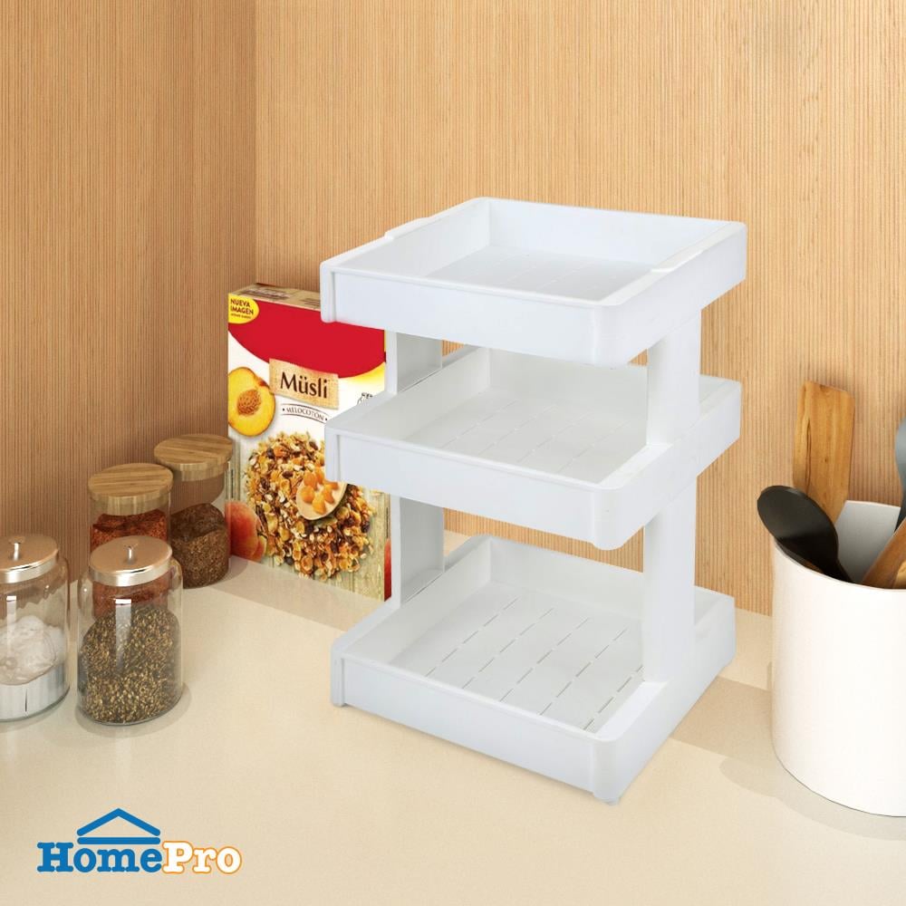 ชั้นวางอเนกประสงค์ 3 ชั้น KECH 35.5x39.5x66.5 ซม.