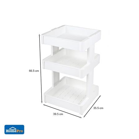 ชั้นวางอเนกประสงค์ 3 ชั้น KECH 35.5x39.5x66.5 ซม._6
