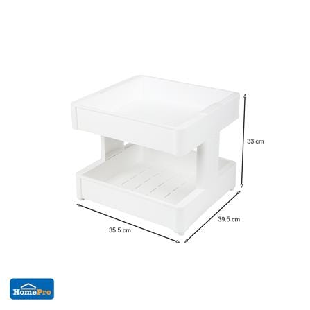 ชั้นวางอเนกประสงค์ 2 ชั้น KECH 35.5x39.5x33 ซม._7