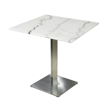 โต๊ะสนามหินอ่อนเหลี่ยม SPRING MARBLE MSL สีขาว