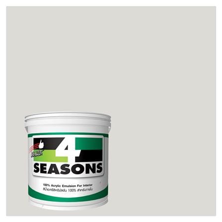 สีน้ำทาภายใน TOA 4 SEASONS สีขาว #A5003 ด้าน 5 แกลลอน_0