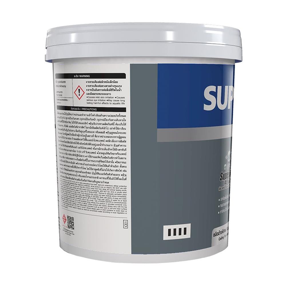 สีน้ำทาฝ้าเพดาน ชนิดด้านพิเศษ TOA SUPERMATEX M700 สีขาว 5 แกลลอน