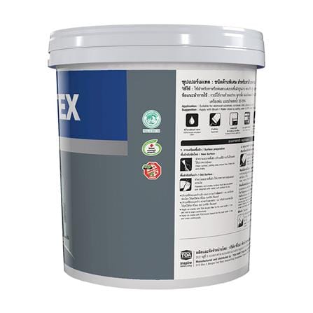 สีน้ำทาฝ้าเพดาน ชนิดด้านพิเศษ TOA SUPERMATEX M700 สีขาว 5 แกลลอน_3