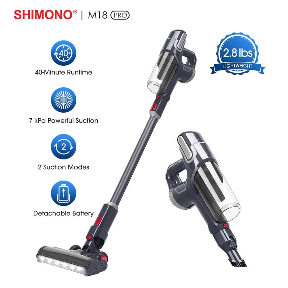 เครื่องดูดฝุ่นแบบด้าม SHIMONO M 18 PRO
