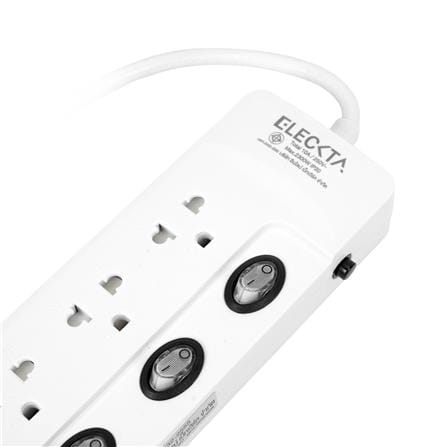รางปลั๊กไฟ 3 ช่อง 3 สวิตช์ 2 USB ELECKTA ET332U3M-CL 3 ม._3