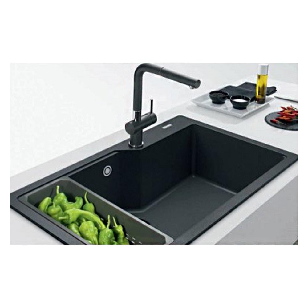 ซิงค์ฝัง 1หลุม FRANKE UBG610-78 แกรนิต สีดำ