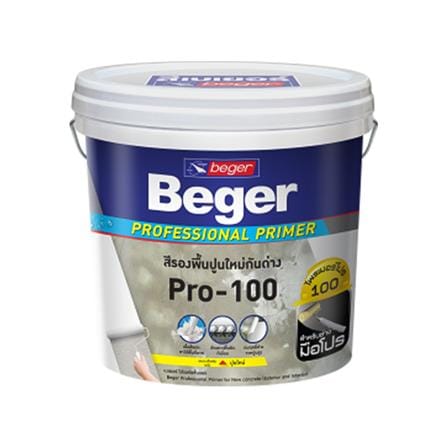 สีรองพื้นปูนใหม่ BEGER PROFESSIONAL 100 2.5 แกลลอน_0