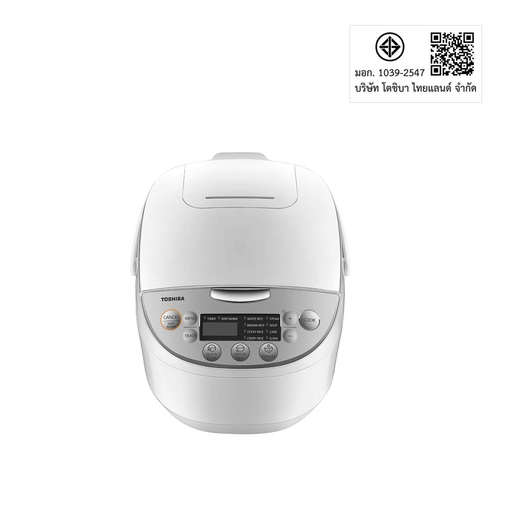 หม้อหุงข้าว DIGITAL TOSHIBA RC-T10DR1 1 ลิตร