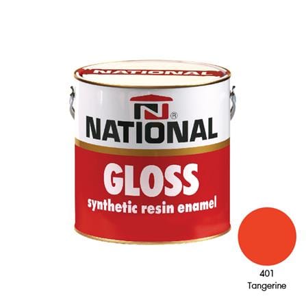 สีน้ำมัน DELTA NATIONAL 401 สีส้ม เงา 1 แกลลอน_0