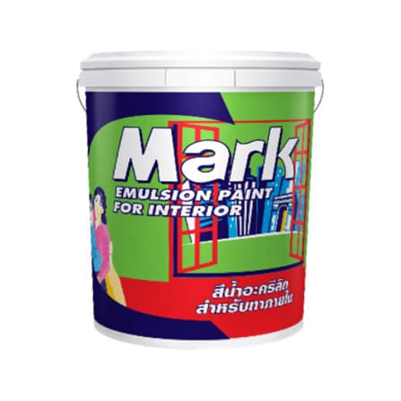สีน้ำทาภายใน ชนิดด้าน  CAPTAIN MARK 973 สี ORCHID GREY  5 แกลลอน_0