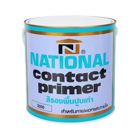 สีรองพื้นปูนเก่า DELTA NATIONAL CONTACT PRIMER 3000 1 แกลลอน_0