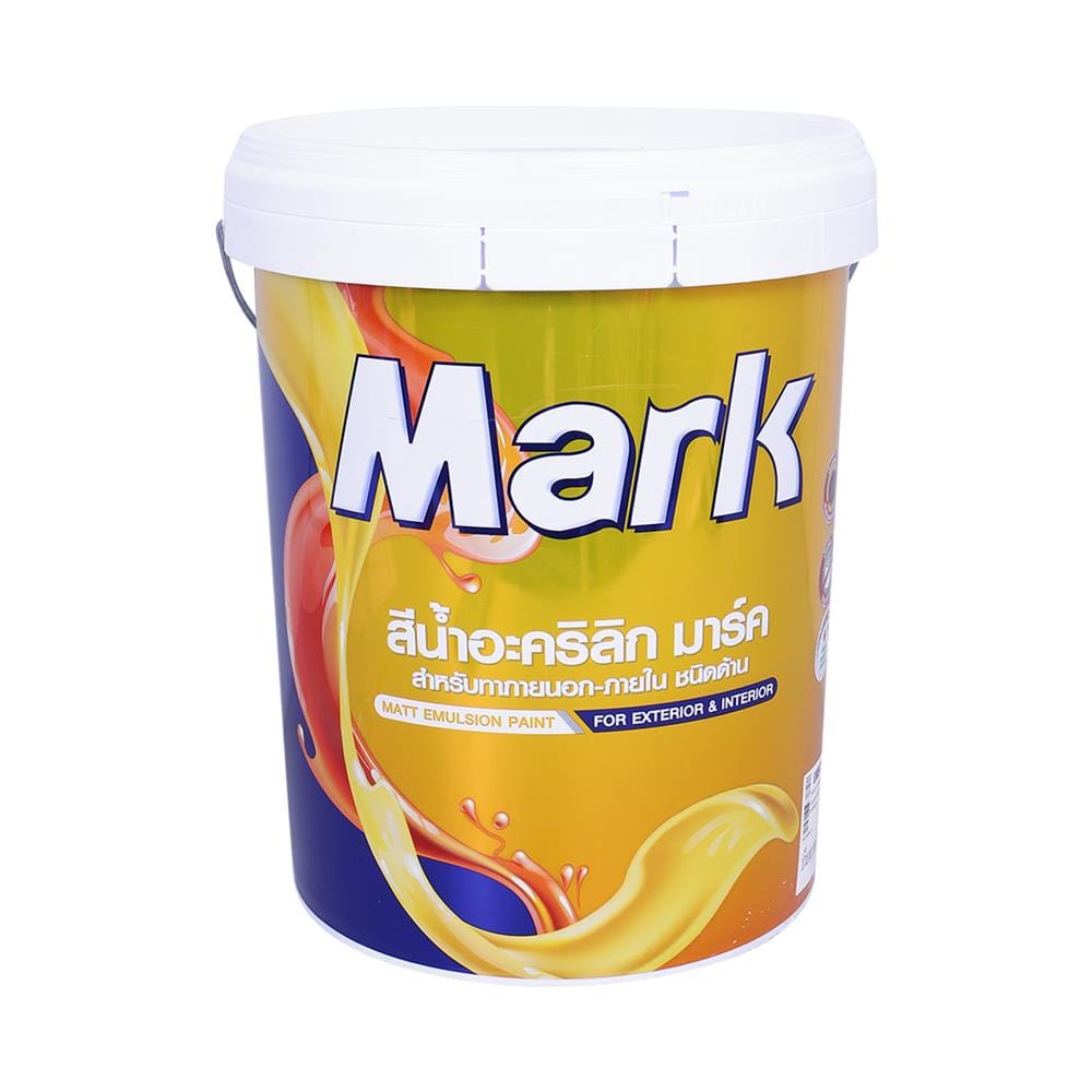 สีน้ำทาภายนอก CAPTAIN MARK #973 สีควันบุหรี่ 5 แกลลอน