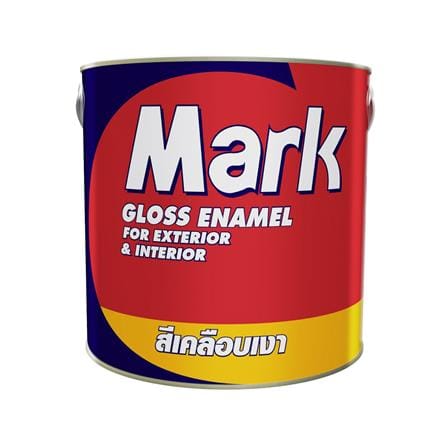 สีเคลือบเงา CAPTAIN MARK สีน้ำเงิน #M848 สีน้ำเงิน 1 แกลลอน_0