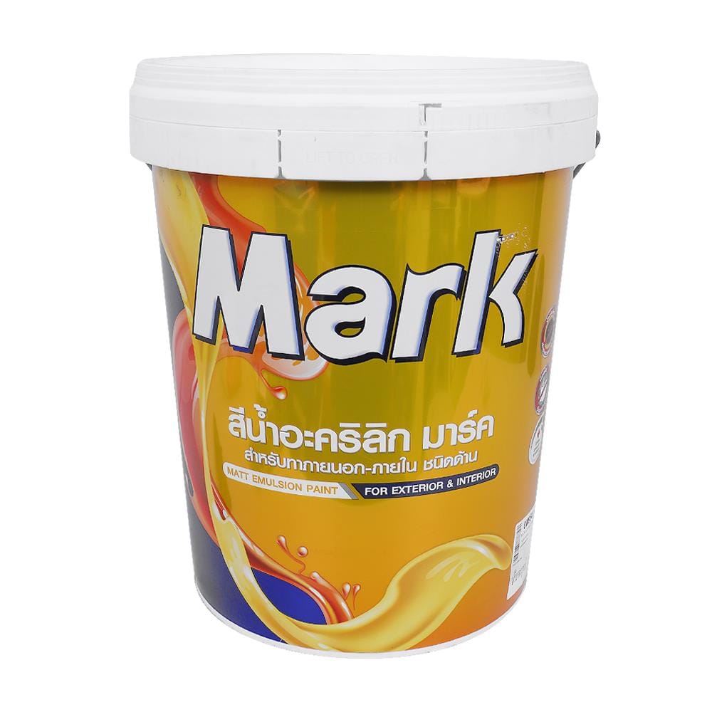 สีน้ำทาภายนอก CAPTAIN MARK #954 สีเขียวฟ้า 5 แกลลอน