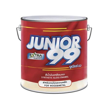สีน้ำมันเคลืบเงา NIPPON PAINT JUNIOR 99 #9736 สี LIGHT BROWN 1 แกลลอน