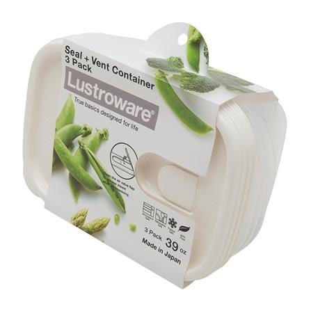 ชุดกล่องอาหาร 1.15 ลิตร LUSTROWARE A-043MA 3 ชิ้น_1