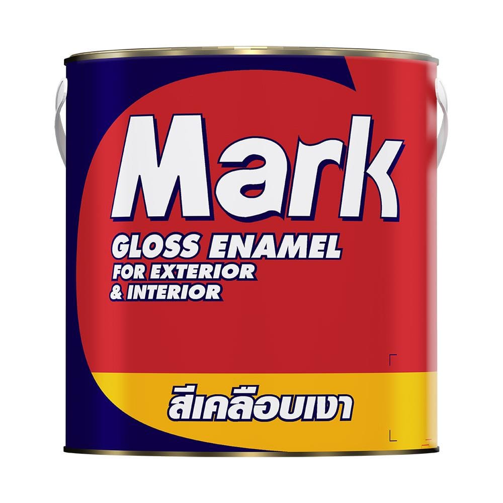 สีเคลือบเงา CAPTAIN MARK M846 สีใส 1 แกลลอน