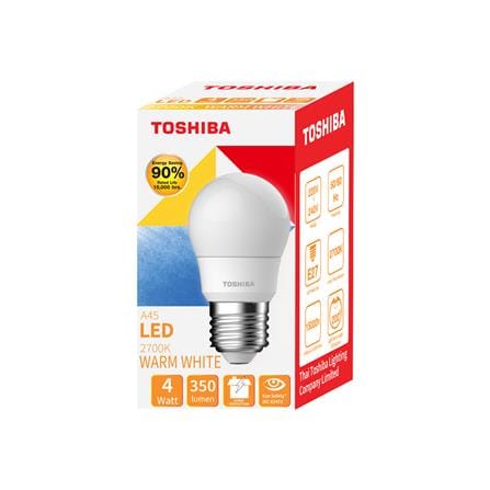 หลอดไฟ LED TOSHIBA A45 G7 4 วัตต์ WARM WHITE E27_5