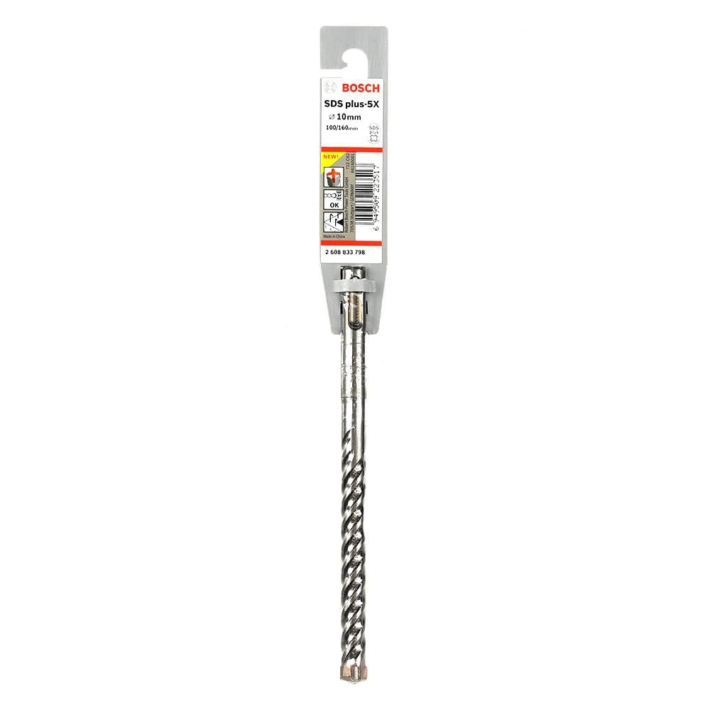 ดอกสว่านโรตารี่ BOSCH SDS PLUS-5X, 10X100/160