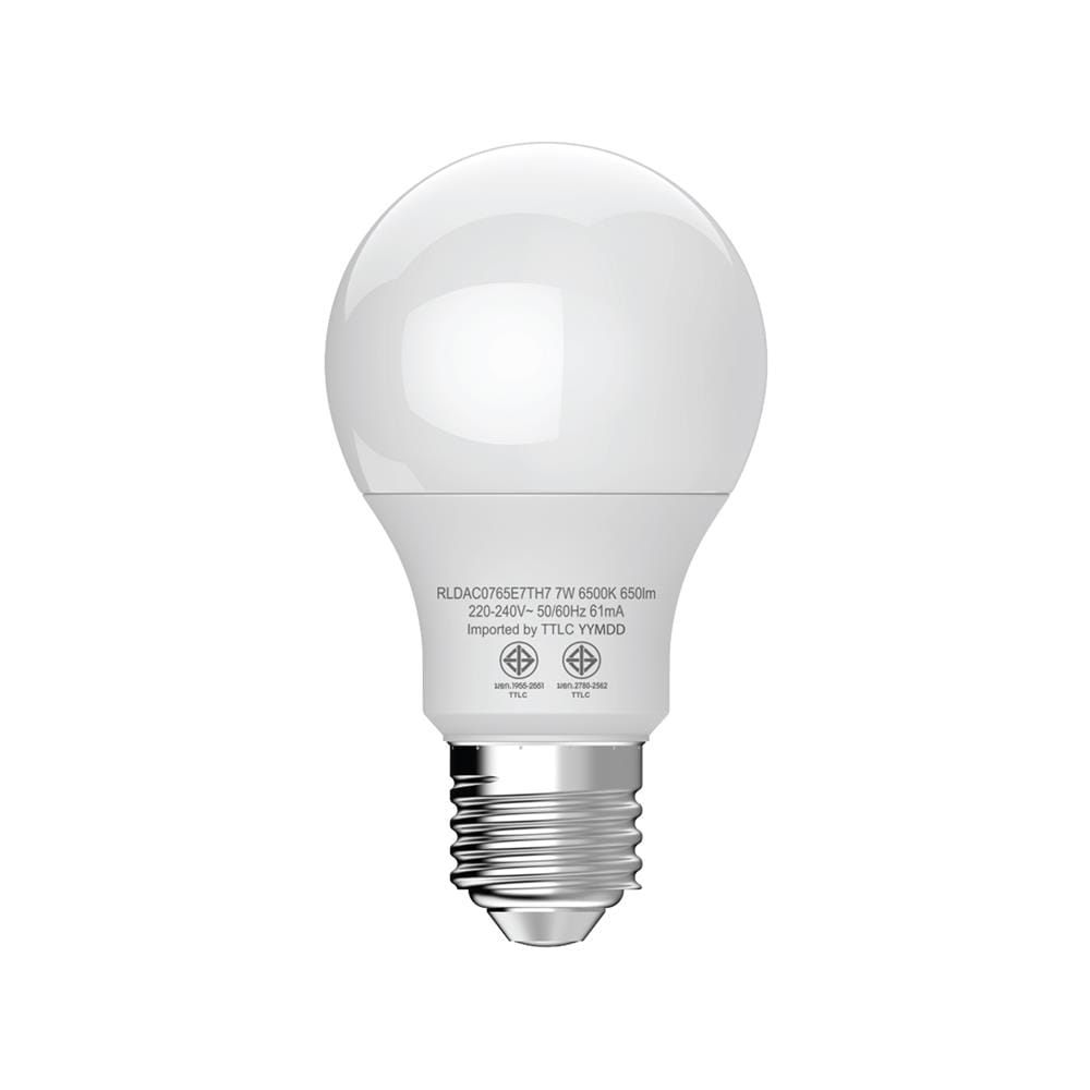 หลอด LED TOSHIBA A60 G7 7 วัตต์ DAYLIGHT E27