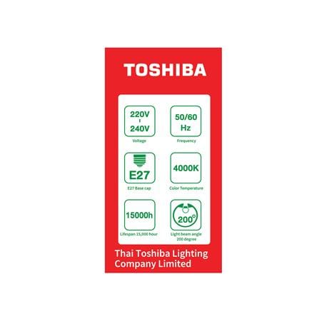หลอด LED TOSHIBA A60 G7 9 วัตต์ COOL WHITE E27_2
