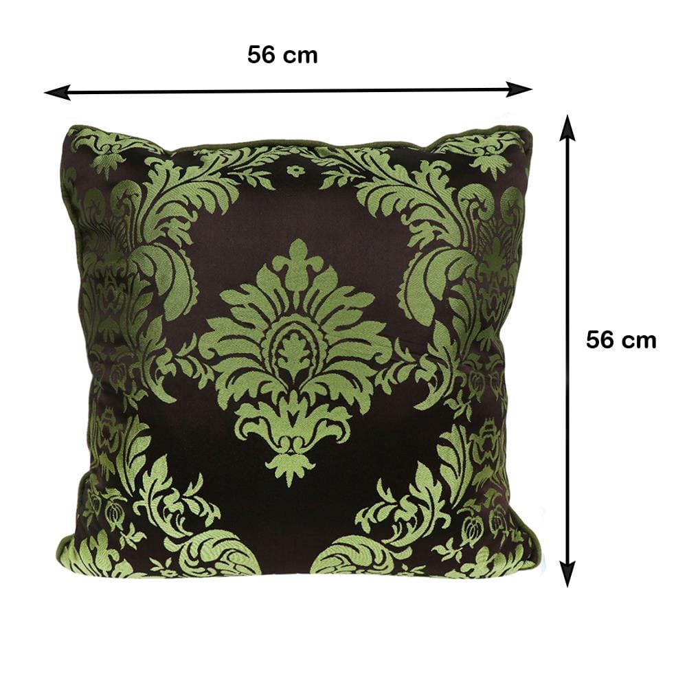 หมอนอิง HOME LIVING DEMARCO 21X21 นิ้ว สีเขียว
