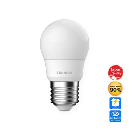 หลอด LED TOSHIBA A45 G7 4 วัตต์ COOL WHITE E27_0