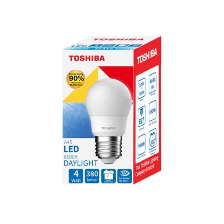 หลอด LED TOSHIBA A45 G7 4 วัตต์ DAYLIGHT E27_5
