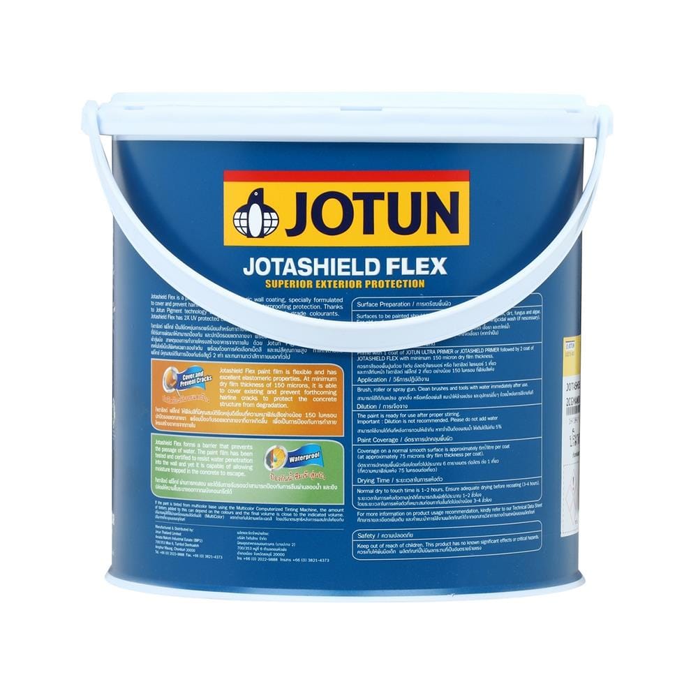 สีน้ำทาภายนอก ชนิดกึ่งเงา JOTUN JOTASHIELD FLEX BASE B 1 แกลลอน