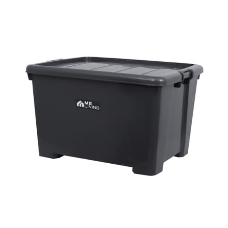 กล่องเก็บของ B ME LIVING S023 59x54x42 ซม. 100 ลิตร สีเทา_0