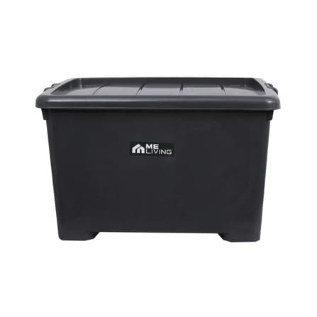 กล่องเก็บของ B ME LIVING S023 59x54x42 ซม. 100 ลิตร สีเทา_1