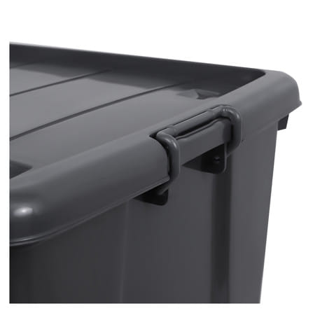 กล่องเก็บของ B ME LIVING S023 59x54x42 ซม. 100 ลิตร สีเทา_2