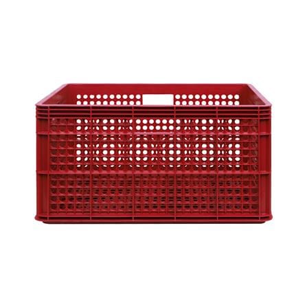 ลังผลไม้โปร่ง BASKET NNH 125COPO 34.5x54x29 ซม. สีแดง_1