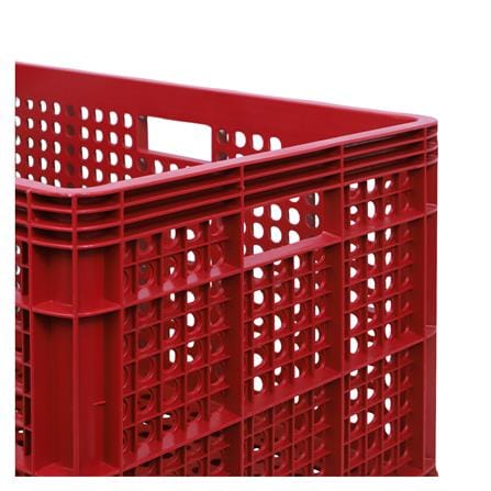 ลังผลไม้โปร่ง BASKET NNH 125COPO 34.5x54x29 ซม. สีแดง_2