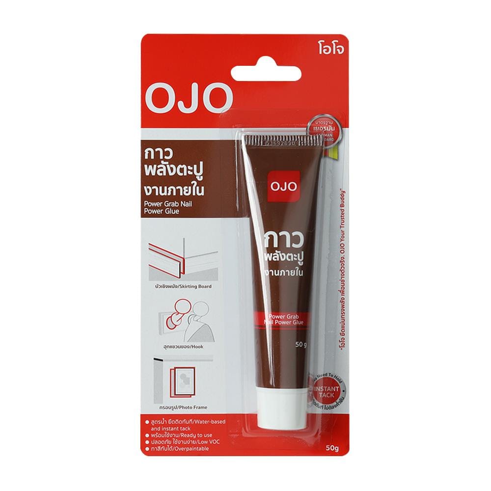 กาวพลังตะปูภายใน สูตรน้ำ OJO 50 ก.