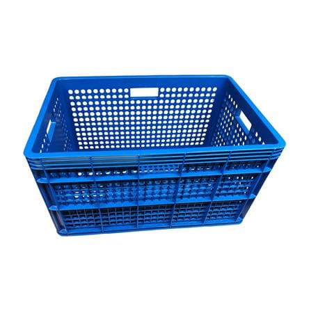 ลังผลไม้โปร่ง BASKET NNH 125COPO 34.5X54X29 ซม. สีฟ้า