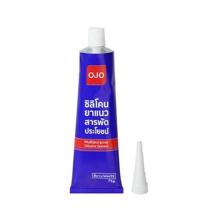 ซิลิโคนไร้กรด OJO 75 กรัม สีขาว_0