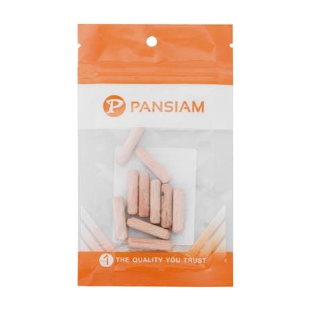เดือยไม้ PANSIAM W625 6X25 มม. แพ็ก 10 ชิ้น_1