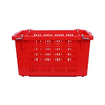 ลังผลไม้โปร่ง BASKET 33x53.5x31.5 ซม. สีแดง_1