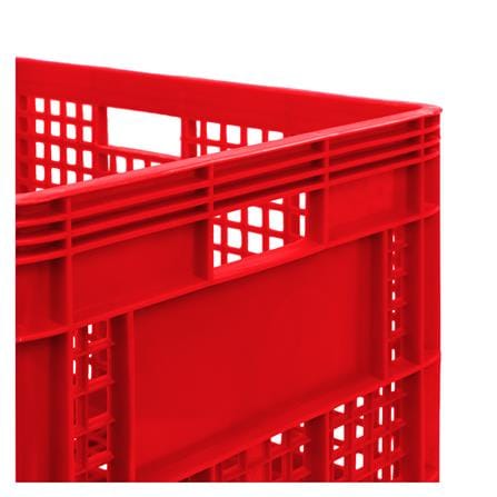 ลังผลไม้โปร่ง GW 37.5x56.5x31 ซม. สีแดง_2