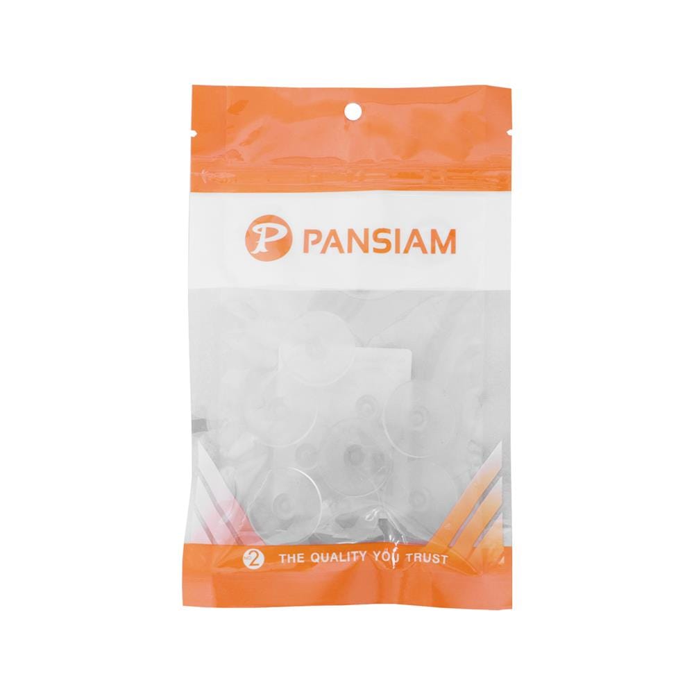 ปุ่ม PVC แบบเดือย PANSIAM PVC-25 25 มม. แพ็ก 10 ชิ้น