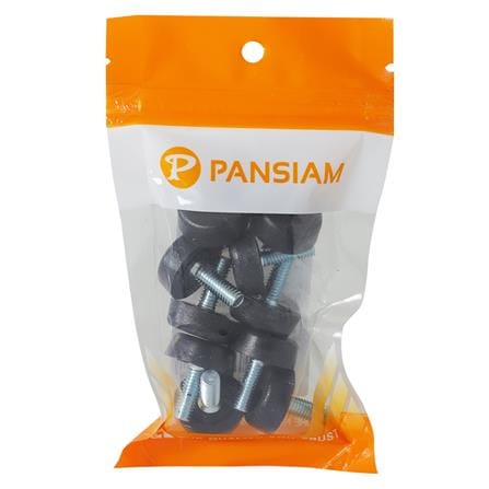 สกรูปรับระดับ PANSAIM AS-62216B 6x22 มม. สีดำ แพ็ก 10 ชิ้น_2