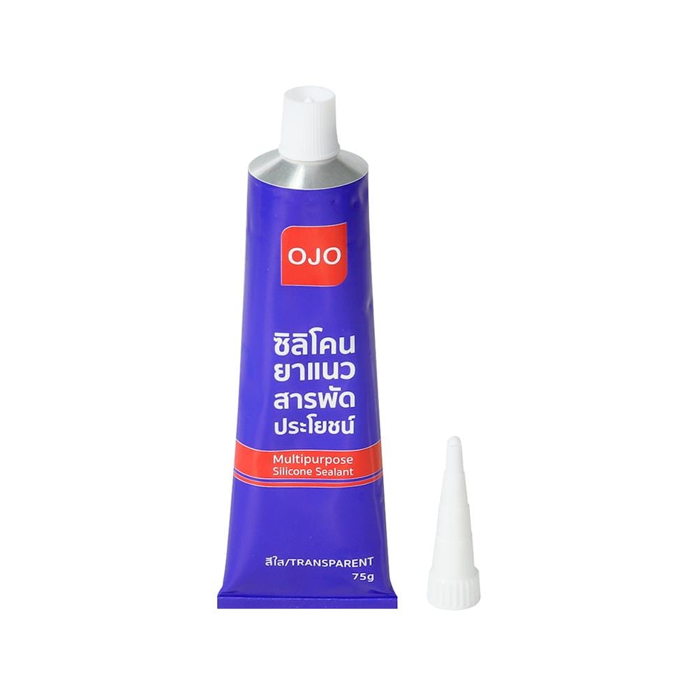 ซิลิโคนไร้กรด OJO 75 กรัม สีใส